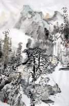 A farmhouse - Chinese painting