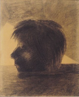 Head Of Orpheus sur l\'eau ou The Mystic 1880