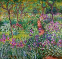 Le jardin d'iris chez Giverny