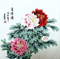 Peony - Lukisan Cina