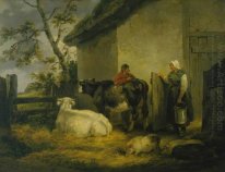 Herder in Melkmeisje