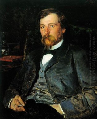 Stående av konstnären Illarion Mikhailovich Pryanishikov 1883