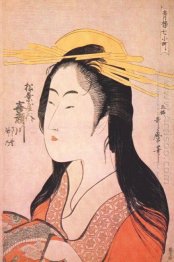 Kisegawa Of Matsubaya From The Series Seven Komachis Of Yoshiwar