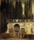 Villa Médicis à Rome Façade de la grotte Logia 1630