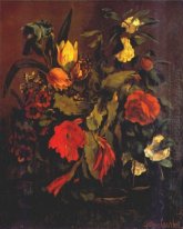 Still Life Of Flowers 1863