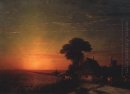 Coucher de soleil dans la Petite-Russie 1863