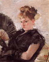 Woman With A Fan Aka Head Of A Girl