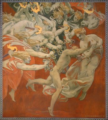 Oreste poursuivi par les Furies 1921