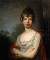 Retrato de la Gran Duquesa María Pavlovna 1800