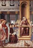 St Augustine Reading Retórica e Filosofia na Faculdade de Ro