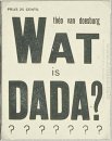 Afdekking van Wat Is Dada 1923