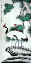 Crane - Pine - Chinese Painting