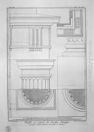 Drawing Of A Vase And Other Scraps Found In The Same Tomb