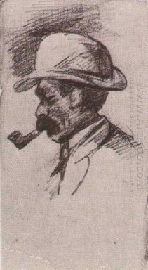 Tête d\'un homme 1886