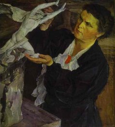 Portrait Of Vera Mukhina 1940