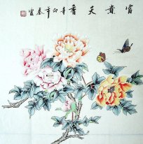 Peony - Lukisan Cina