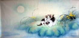 Kat - Chinees Schilderij Kat - Chinees Schilderij