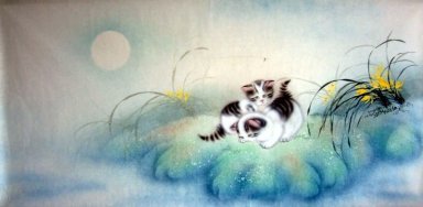 Cat - Peinture chinoise