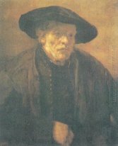 Old Man With A Beret 1654