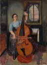 Woman With A Double Bass 1908