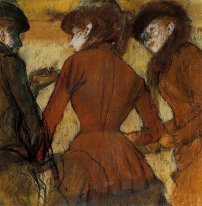 three women at the races