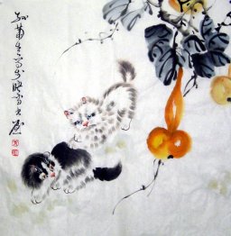 Cat - Chinese Painting