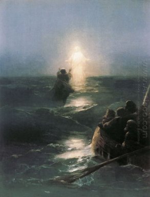 Jesús camina sobre el agua 1888