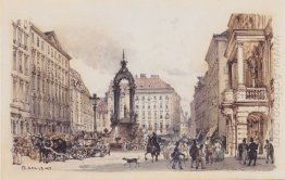 The Large Market In Vienna 1845