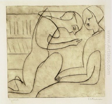 Lovers In The Bibliothek