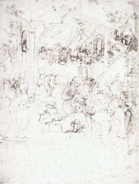 Study For The Adoration Of The Magi