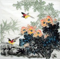 Birds & Flowers - Chinesische Malerei