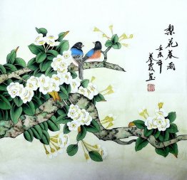 Pear&Birds - Chinese Painting