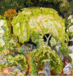 Landscape With Three Figures And Willow 1912