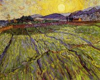 Anbei Feld Mit Rising Sun 1889