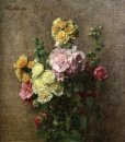 Hollyhock Tanpa Vase 1884