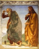 Paar Apostel in Streit