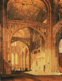 Interior Of Salisbury Cathedral