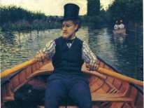 Rower In A Top Hat 1878