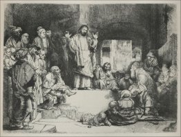 Jesus Preaching Called The La Tombe 1652