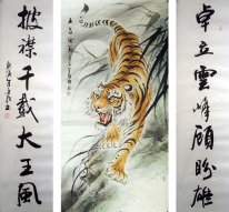 Tiger - Pintura Chinesa