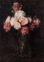 Carnations In A Champagne Glass 1874