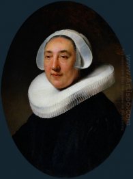 Portrait Of Haesje Van Cleyburgh 1634