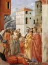 Distribution de l'aumône et la mort de Ananias 1425