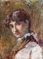 Retrato de uma senhora, provavelmente faria? Um Isabel Oller, si