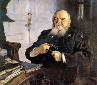 Portret van Alexander Turchaninov 1906