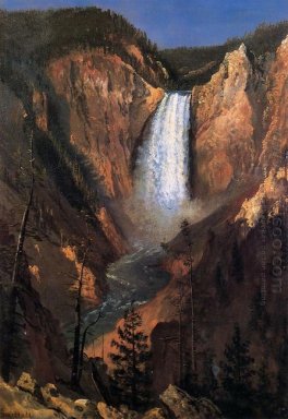 sänka Yellowstone faller 1881