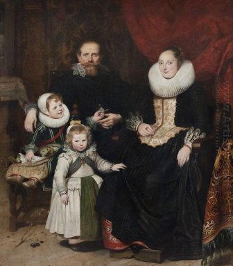 Portrait de l\'artiste avec sa famille