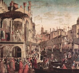 The Miracle Of The Relic Of The True Cross On The Rialto Bridge