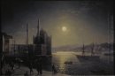 Noche de luna en el Bósforo 1894