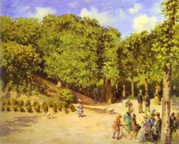 town garden in pontoise 1873